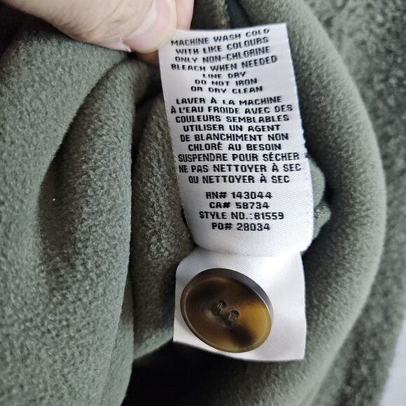 Bagatelle Collection Unisex‎ Green Sherpa Size XS Button Up Shirt 100% Polyester - Picture 5 of 12